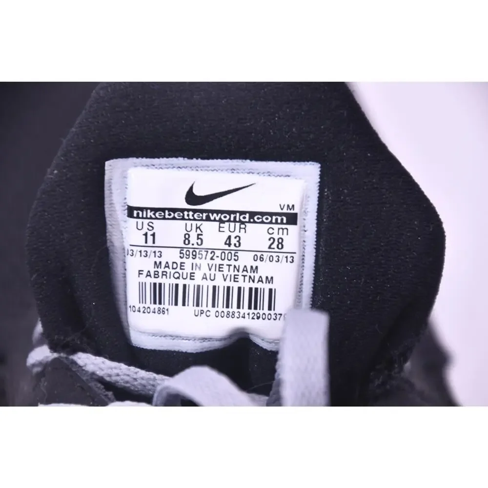 Nike Flex Experience RN 599572-005 Men's Size 11 Black White Running Shoes